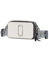 Marc Jacobs - The Snapshot Logo Plaque Crossbody Bag - Lyst