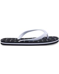 Armani Jeans - Logo Flip-Flops - Lyst