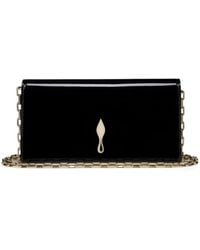 Christian Louboutin - Chain Logo Clutch Bag - Lyst