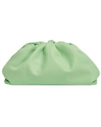 Bottega Veneta - The Pouch Ruched Clutch Bag - Lyst