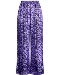 Dolce & Gabbana - Leopard Print Casual Trousers - Lyst
