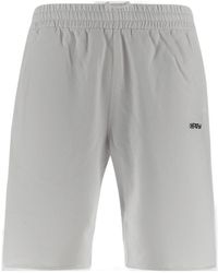 Off-White c/o Virgil Abloh - Scribble Diag Print Track Shorts - Lyst