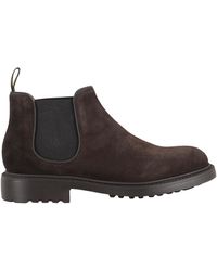 Doucal's - Elastic-Panel Suede Chelsea Boots - Lyst