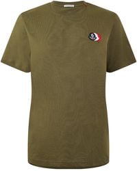 Moncler - Printed Logo T-Shirt - Lyst