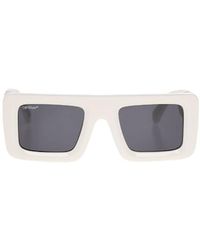 Off-White c/o Virgil Abloh - Leonardo Rectangular Frame Sunglasses - Lyst