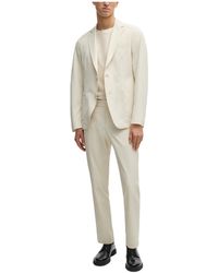BOSS - Solid Casual Jacket - Lyst