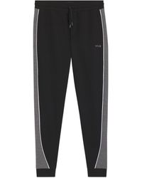 BOSS - Drawstring Side-Stripe Trousers - Lyst