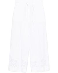 P.A.R.O.S.H. - Elastic Waist Casual Pants - Lyst