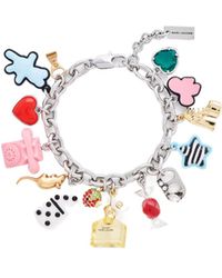 Marc Jacobs - The Sticker Charm Statement Bracelet - Lyst