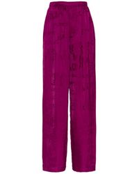 Balenciaga - Wide-Leg Trousers - Lyst