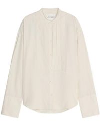 Closed - Pleated Bib-Front Shirt - Lyst