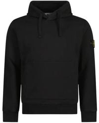 Stone Island - Compass Patch Drawstring Hoodie - Lyst