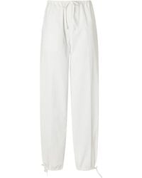 TOTEME - Drawstring-Fastening Trousers - Lyst