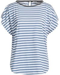 Brunello Cucinelli - Color Printed Short-Sleeve T-Shirt - Lyst