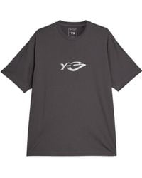 Y-3 - Liquid Logo Short Sleeve T-Shirt - Lyst