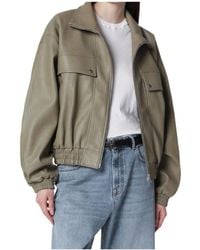 Frankie Shop - Long-Sleeve Bomber Jacket - Lyst