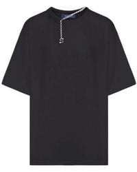 Sportmax - Oblato Chain Detailed Crewneck T-Shirt - Lyst