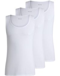 BOSS - Sleeveless Pullover Vest - Lyst