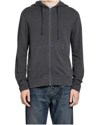 James Perse - Zip-Up Hoodie - Lyst