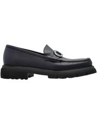 Ferragamo - Ferragamo Gancini Ornament Loafers - Lyst