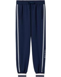 Gucci - Technical Jersey Jogging Pants - Lyst