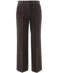 Ql2 - Teodora Corduroy Wide-Leg Pants - Lyst