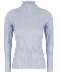 Fabiana Filippi - Turtleneck Knit Top - Lyst