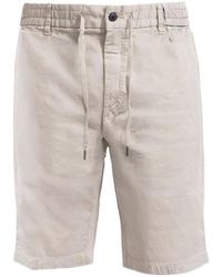BOSS - Relaxed Fit Drawstring Shorts - Lyst