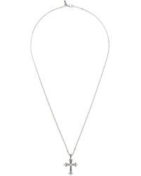 Emanuele Bicocchi - Medium Fleury Cross Pendant Necklace - Lyst