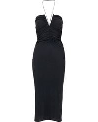 Amazuìn - Pleated Strapless Dress - Lyst