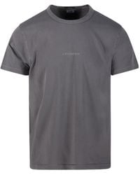 C.P. Company - Logo Crew Neck T-Shirt - Lyst