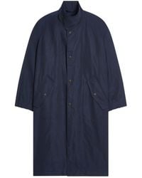 Dries Van Noten - Button-Up High Neck Coat - Lyst