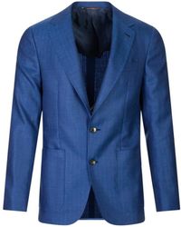 Canali - Long-Sleeve Blazer - Lyst