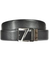 ZEGNA - Logo Belt - Lyst
