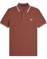 Fred Perry - Logo Polo Shirt - Lyst