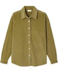American Vintage - Oversized Corduroy Shirt - Lyst