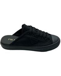 Prada - Round-Toe Mules - Lyst