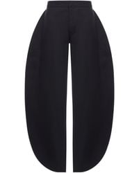 Alaïa - Petal Cotton Trousers - Lyst