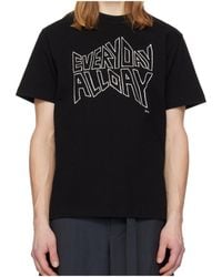 Sacai - Short-Sleeved Crewneck T-Shirt - Lyst