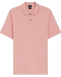 BOSS - Casual Cotton Shortsleeve Top - Lyst