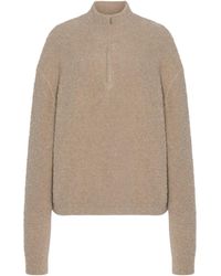 The Row - Lethara Cashmere, Alpaca And Silk Sweater - Lyst