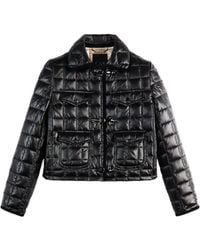 Fay - Quilted Hook-Closure Coat - Lyst