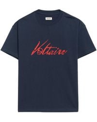 Zadig & Voltaire - Teddy Logo T-Shirt - Lyst