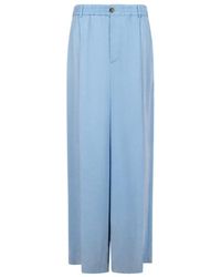 Marni - Wide-Leg Pleated Trousers - Lyst