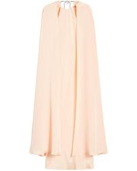 Max Mara - Managua Cape Detailed Dress - Lyst