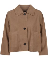 Arma - Boxy Button-Front Jacket - Lyst