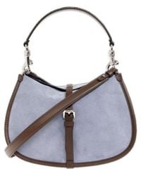Etro - Pony Buckle Detailed Small Shoulder Bag - Lyst