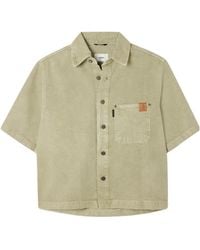 Haikure - Button-Down Denim Shirt - Lyst