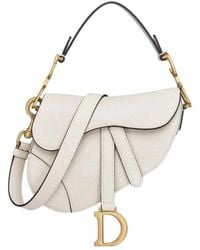 Dior - Mini Saddlebag With Strap - Lyst