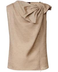 Fabiana Filippi - Draped Sleeveless Top - Lyst